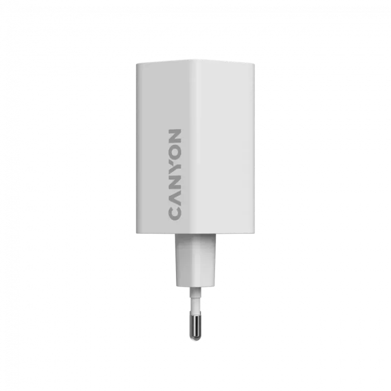 CANYON charger HEXAGON 65 GaN 65W 2xPD 1xQC EU White - 1