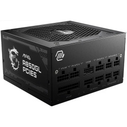 MSI MAG A850GL PCIE5, 850W, 80 Plus Gold, 120mm Fluid Dynamic Bearing Fan, Protections: OCP/OVP/OPP/OTP/SCP, Dimensions: 150mmx1