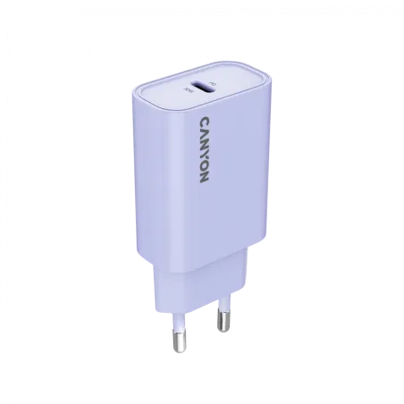 CANYON charger OnCharge 30CL Max Power 30W 1xPD EU Purple - 1