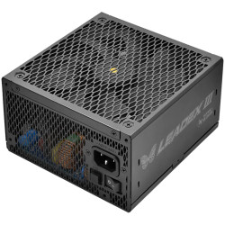 Super Flower Leadex III Gold 1300W ATX 3.1, 80 Plus Gold, Fully Modular, Flat Black Cables, 140mm Fan, 150mmx150mmx86mm, 7 Year 