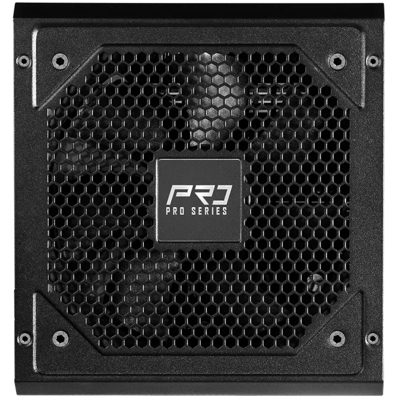 Asrock PRO-750B, 750W, 80 Plus BRONZE, Non Modular PSU, 1x EPS 12V CPU(4+4pin), 2x PCIe (6+2pin), 2x 4-pin connectors, 4x SATA, 