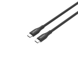 CANYON cable CC60SC10 C-C 60W 1m Silicon Black - 3