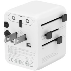 CANYON Travel Adapter OnTour 20 EU/UK/US/AUS 20W  White - 3