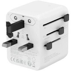 CANYON Travel Adapter OnTour 20 EU/UK/US/AUS 20W  White - 5