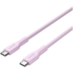 CANYON cable OnWire 60CL C-C 60W COLOR Braided 1m Pink - 2