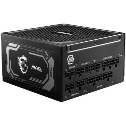 MSI MAG A1250GL PCIE5 Power Supply 1250W, 80 PLUS Gold, 135 mm Fan Size, Protections: OCP/OVP/OPP/OTP/SCP/UVP, Active PFC Design