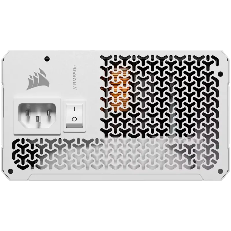 CORSAIR RM850e White, 850 Watt, Cybenetics Gold Certified, Fully Modular - 1