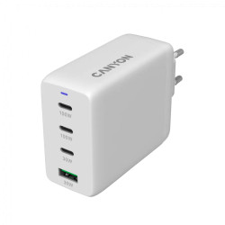 CANYON charger CU100ACC GaN 100W 3xPD 1xQC EU White - 3