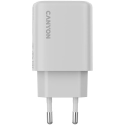 CANYON charger OnCharge 200 20W 1xPD 1xQC EU White - 2