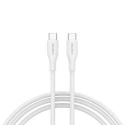 CANYON cable CC60SC10 C-C 60W 1m Silicon White - 1