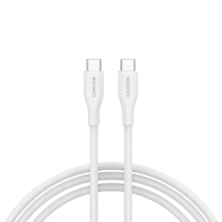 CANYON cable CC60SC10 C-C 60W 1m Silicon White - 1