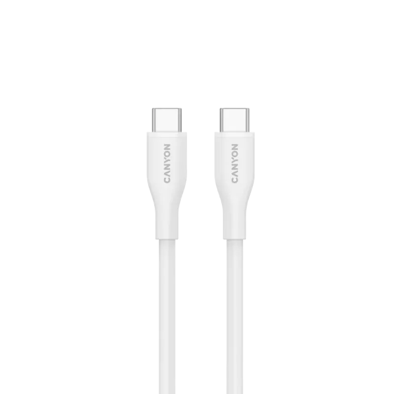 CANYON cable CC60SC10 C-C 60W 1m Silicon White - 1