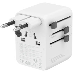 CANYON Travel Adapter OnTour 70 EU/UK/US/AUS 70W White - 3
