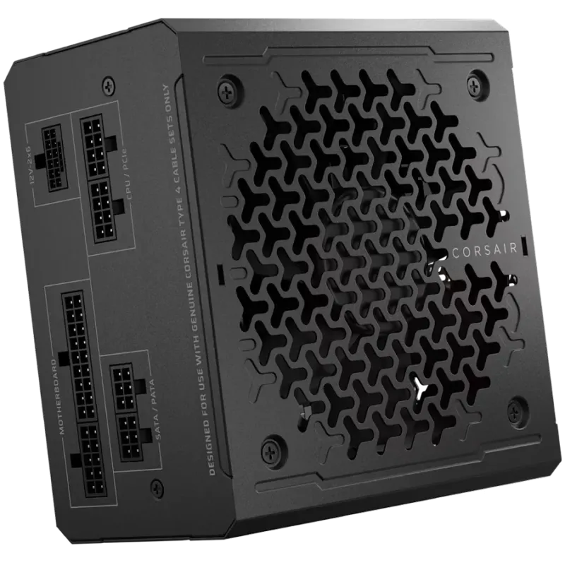 CORSAIR RM650e, 650 Watt, ATX 3.1, PCIe 5.1, Cybenetics GOLD Certified, Fully Modular - 1