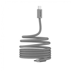 CANYON cable OnWire 60MG C-C 60W Magnet Braided 1m Light Grey - 2