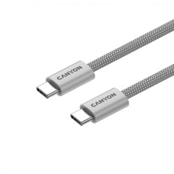 CANYON cable OnWire 60MG C-C 60W Magnet Braided 1m Light Grey - 3