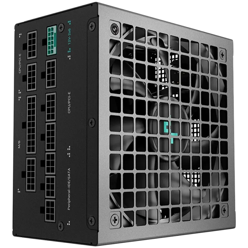 DeepCool Gamer Storm, PN1000-M, 1000W, 80 Plus GOLD, ATX12V V3.1, Japanese Capacitors, Fully Modular, Black Sleeved Cables, Hydr