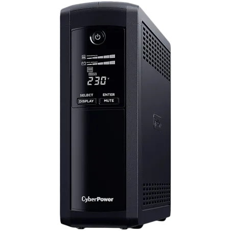 CyberPower UPS AVR, 1600VA/960W, Line-Interactive, LCD display, 4x Schuko, Runtime at 480W ( min ):11, Surge and Spike protectio