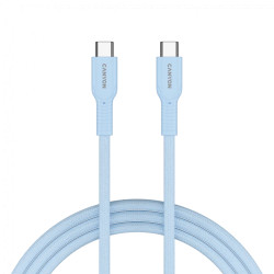 CANYON cable OnWire 60CL C-C 60W COLOR Braided 1m Light Blue - 4
