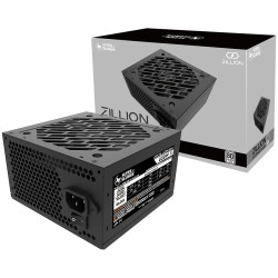 Super Flower Zillion DW White 650W ATX 2.4, 80 Plus White, Flat Black Cables, 120mm Fan, 140mmx150mmx86mm, 2 Year Warranty - 1