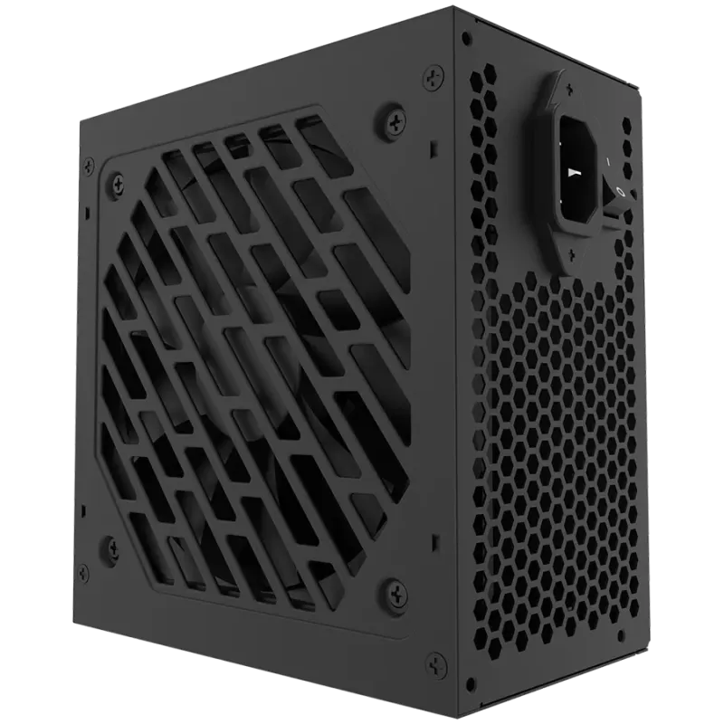 Super Flower Zillion DW White 650W ATX 2.4, 80 Plus White, Flat Black Cables, 120mm Fan, 140mmx150mmx86mm, 2 Year Warranty - 1