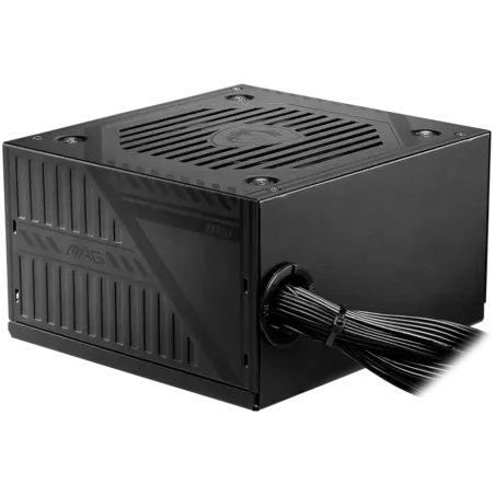 MSI MAG A500DN, 500W, 80 Plus Standart, 120mm Low Noise Fan, Protections: OCP/OVP/OPP/OTP/SCP/UVP, Dimensions: 150mmx140mmx86mm,