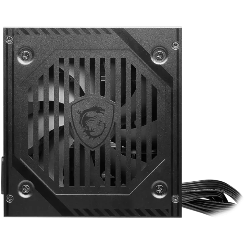 MSI MAG A500DN, 500W, 80 Plus Standart, 120mm Low Noise Fan, Protections: OCP/OVP/OPP/OTP/SCP/UVP, Dimensions: 150mmx140mmx86mm,