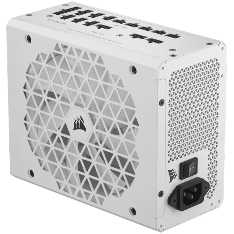 CORSAIR RM1000x Shift White, 1000 Watt, 80 PLUS GOLD, Fully Modular - 1