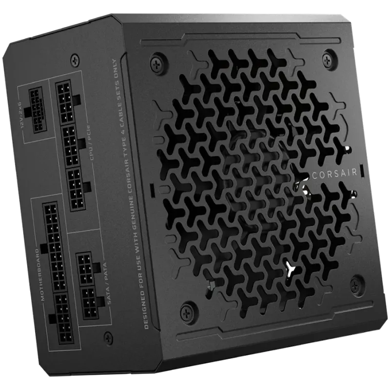 CORSAIR RM850e, 850 Watt, ATX 3.1, PCIe 5.1, Cybenetics GOLD Certified, Fully Modular - 1