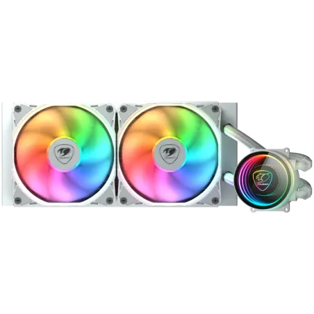 COUGAR POSEIDON ELITE ARGB 240 White AiO Liquid Watercooling - 1