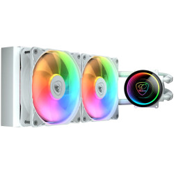 COUGAR POSEIDON ELITE ARGB 240 White AiO Liquid Watercooling - 2