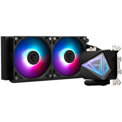 MSI MAG CORELIQUID I240 2x 120mm ARGB Fans, Aluminium Radiator, Loop Dynamic Bearing, Intel LGA 1150/1151/1155/1156/1200/1700/18