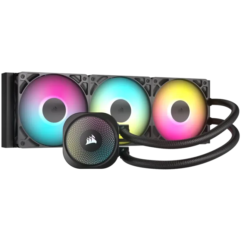 CORSAIR NAUTILUS 360 ARGB, 360mm Radiator, Liquid CPU Cooler - 1