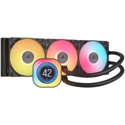CORSAIR iCUE LINK TITAN 360 RX LCD AIO, 360mm Radiator, Liquid CPU Cooler - 1