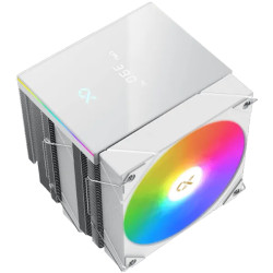 AK6 Dual Digital Arctic (WH, ARGB & Digital LED Panel Top Cover, 2PCS ARGB PWM Fan, Intel Backplate, Mini ARGB LED Controller) -