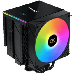 AK6 Dual Digital (Black, ARGB & Digital LED Panel Top Cover, 2PCS ARGB PWM Fan, Intel Backplate, Mini ARGB LED Controller) - 1