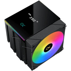 AK6 Dual Digital (Black, ARGB & Digital LED Panel Top Cover, 2PCS ARGB PWM Fan, Intel Backplate, Mini ARGB LED Controller) - 3