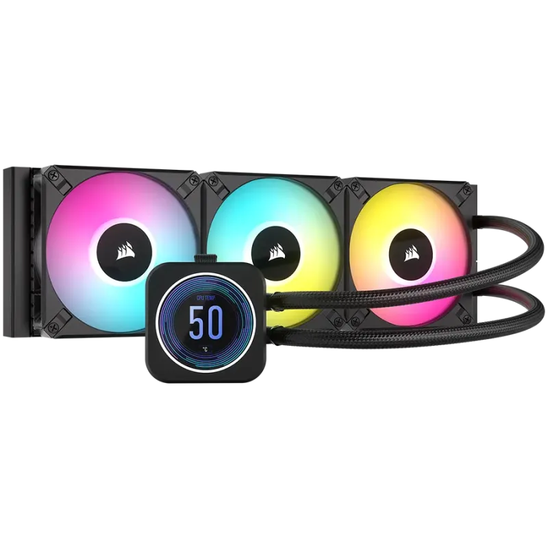 Corsair iCUE H150i ELITE LCD XT Liquid CPU Cooler - 1