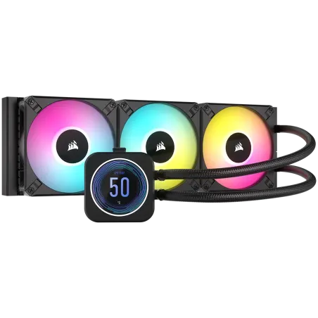 Corsair iCUE H150i ELITE LCD XT Liquid CPU Cooler - 1