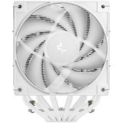 DeepCool AG620 WH ARGB V2, CPU Air Cooler, 2x120mm ARGB PWM Fan, Core Touch Technology 2.0, 6 Heatpipes, White, LGA1851/1700/120