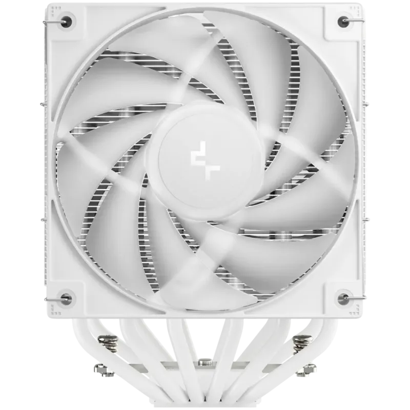 DeepCool AG620 WH ARGB V2, CPU Air Cooler, 2x120mm ARGB PWM Fan, Core Touch Technology 2.0, 6 Heatpipes, White, LGA1851/1700/120