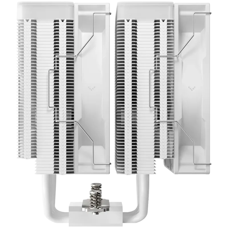 DeepCool AG620 WH ARGB V2, CPU Air Cooler, 2x120mm ARGB PWM Fan, Core Touch Technology 2.0, 6 Heatpipes, White, LGA1851/1700/120