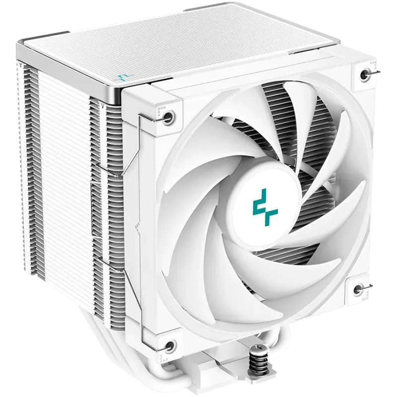 DeepCool AK500 WH, CPU Air Cooler, 1x120mm FK120 PWM Fan, TDP 240W, 5 Heatpipes, White, LGA2066/2011-v3/2011/1700/1200/115x, AMD