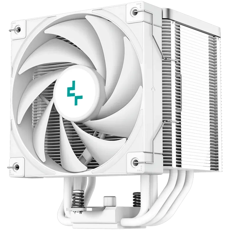 DeepCool AK500 WH, CPU Air Cooler, 1x120mm FK120 PWM Fan, TDP 240W, 5 Heatpipes, White, LGA2066/2011-v3/2011/1700/1200/115x, AMD