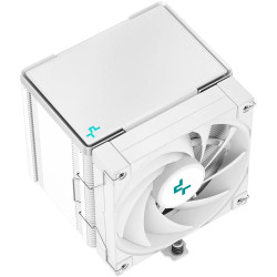DeepCool AK500 WH, CPU Air Cooler, 1x120mm FK120 PWM Fan, TDP 240W, 5 Heatpipes, White, LGA2066/2011-v3/2011/1700/1200/115x, AMD