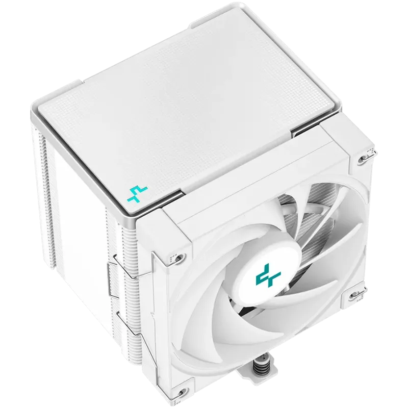 DeepCool AK500 WH, CPU Air Cooler, 1x120mm FK120 PWM Fan, TDP 240W, 5 Heatpipes, White, LGA2066/2011-v3/2011/1700/1200/115x, AMD