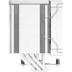 DeepCool AK500 WH, CPU Air Cooler, 1x120mm FK120 PWM Fan, TDP 240W, 5 Heatpipes, White, LGA2066/2011-v3/2011/1700/1200/115x, AMD