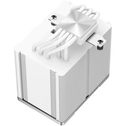 DeepCool AK500 WH, CPU Air Cooler, 1x120mm FK120 PWM Fan, TDP 240W, 5 Heatpipes, White, LGA2066/2011-v3/2011/1700/1200/115x, AMD