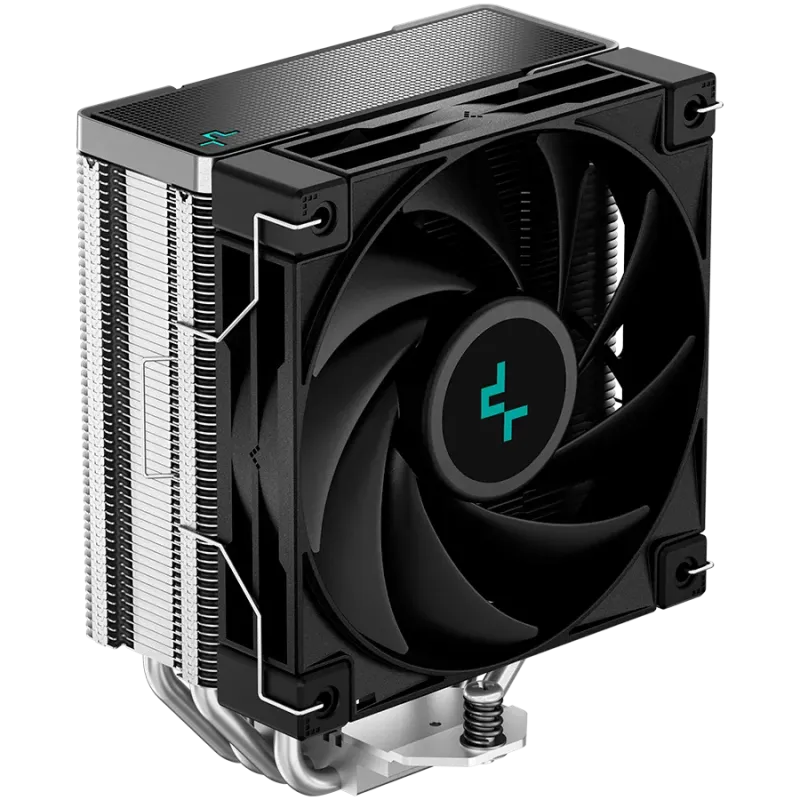 DeepCool AK400, CPU Air Cooler, 1x120mm PWM Fan, TDP 220W, 4 Heatpipes, LGA1700/1200/115x, AMD AM5/AM4, 127x97x155 mm(LxWxH), 3Y