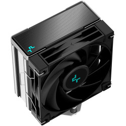 DeepCool AK400, CPU Air Cooler, 1x120mm PWM Fan, TDP 220W, 4 Heatpipes, LGA1700/1200/115x, AMD AM5/AM4, 127x97x155 mm(LxWxH), 3Y
